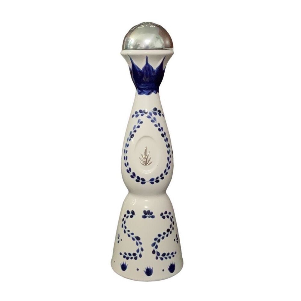 Clase Azur Reposado Empty Rinsed Decorative Tequila Collectible Bottle